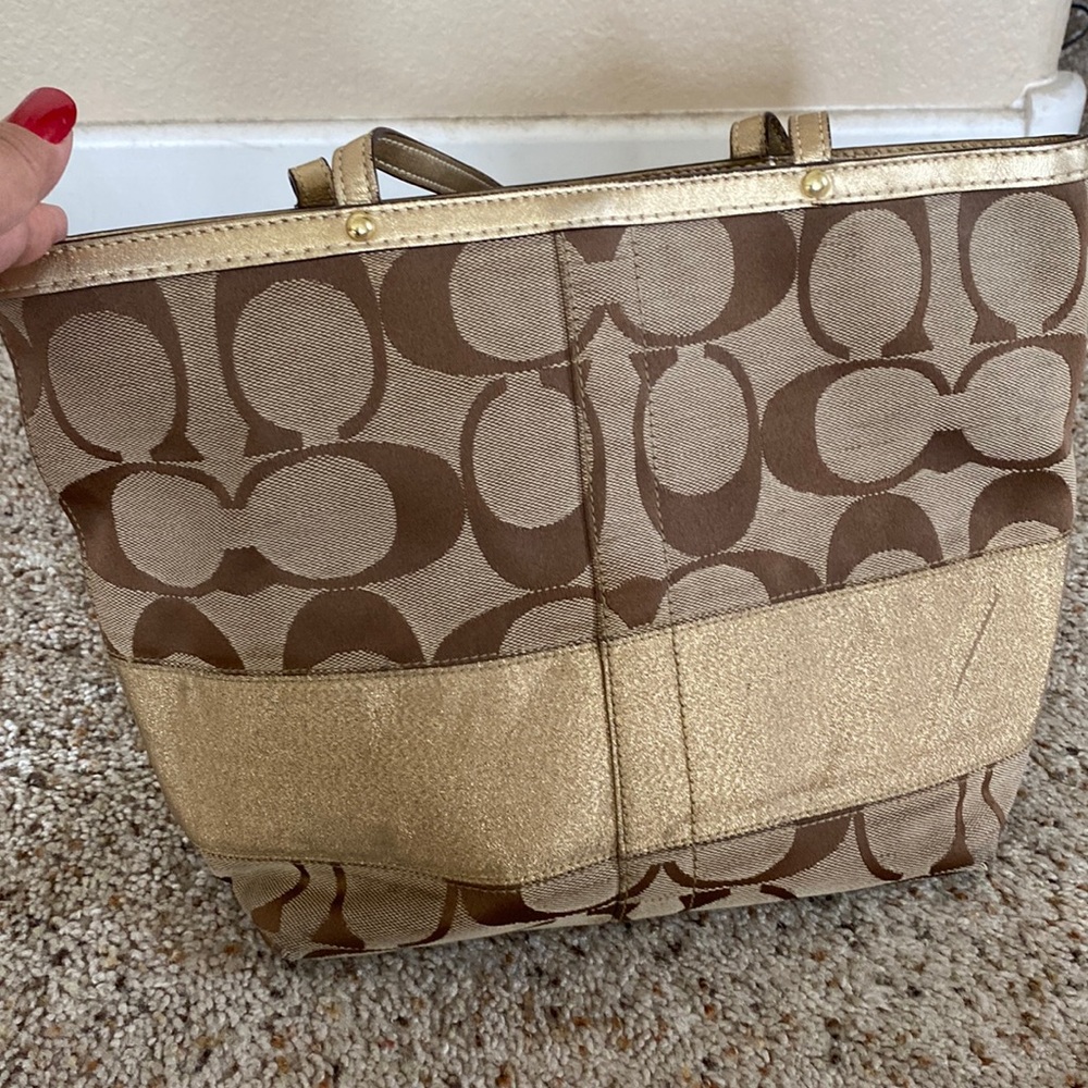 Vintage Coach tote